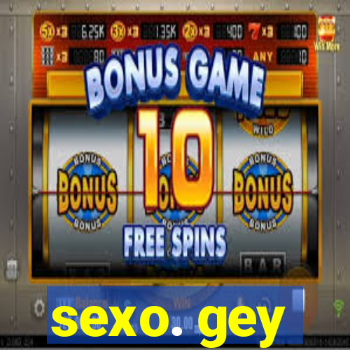 sexo. gey